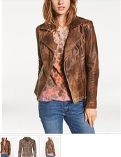 Linea Tesini Damen Lederjacke