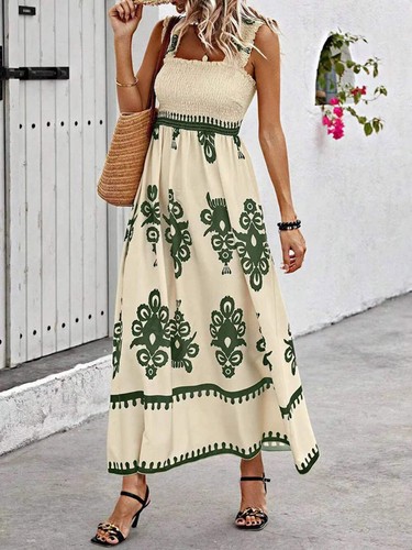 Maxikleid damen blumenprint - maxikleid,