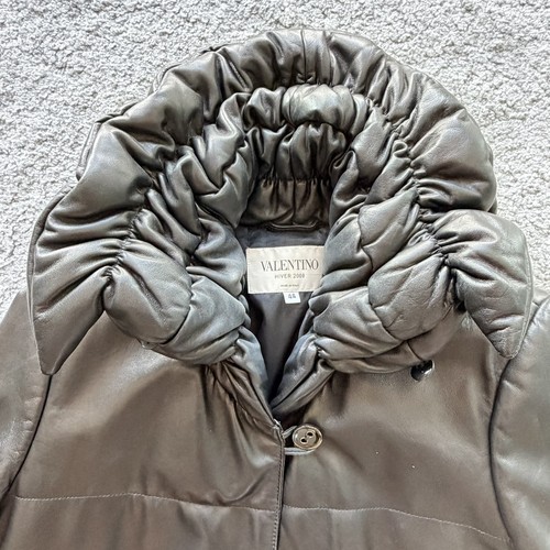 Valentino ledermantel winter - valentino,