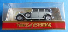 Matchbox Modell Y 40 1931 Mercedes Benz 770 Models of Yesterday 1:48 grau blau
