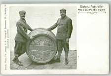 13941687 - Fassroller Wien-Paris 1900 AK Rekord 1900