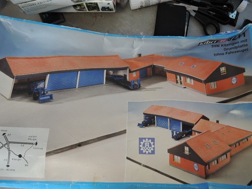 Kibri 9211 bausatz - kibri, thw