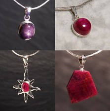 Unikat Edelstein Anhänger mit