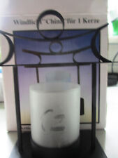 Dachbodenfund 4 x Windlicht "China" für eine Kerze unbenutzt