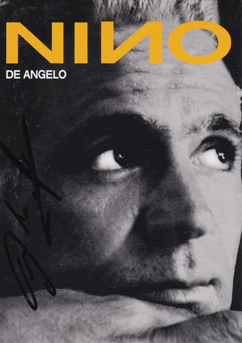 Autogramm nino de angelo - autogramm,