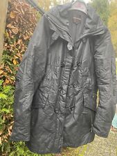 Winter Damen Kurzmantel, gefüttert, Größe 42 Schwarz glänzend, Marke Creenstone 