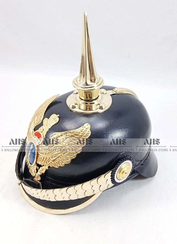 Deutsche pickelhaube lederhelm - pickelhaube,