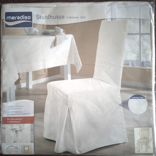 Stuhlhussen beige - , in