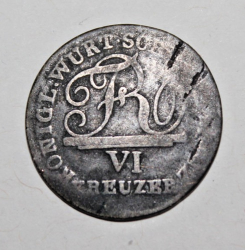Alte münze württenberg 6 - alte,