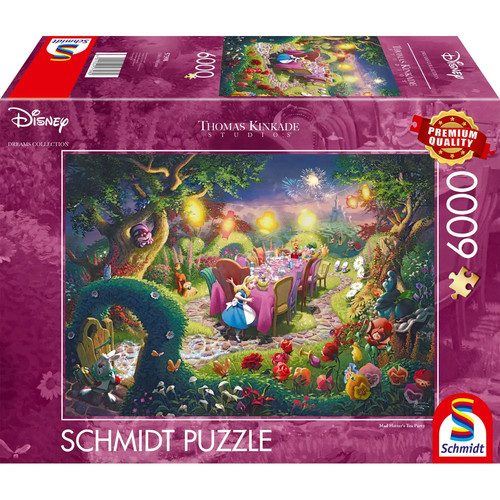 Puzzle thomas kinkade disney - thomas,