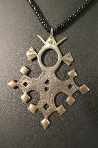 Tuareg kette mit kreuz - kette,