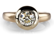 Christ ring solitär - christ,