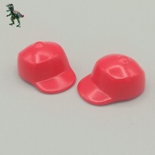 X2 PLAYMOBIL rote Schirmmütze