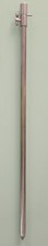 1 St Edelstahl Rutenhalter Bankstick Erdspieß Erdspeer für Tri- und Rodpod -90cm