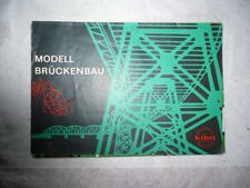 Kibri Modell Brückenbau Katalog von 1960 - Schnäppchen -