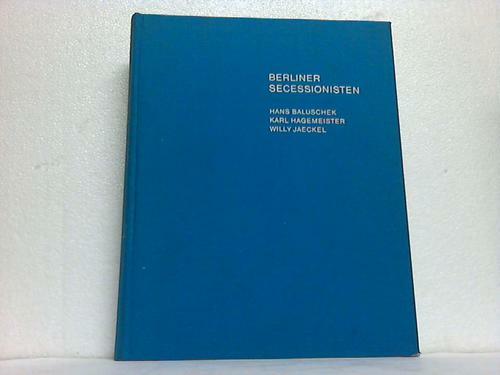 Berliner secessionisten hans - berliner, secessionisten: