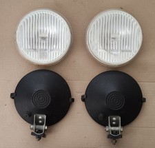 2 Stück runde AKA Nebelscheinwerfer Schwarz,DDR,IFA