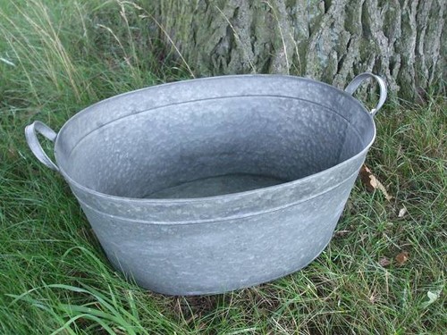 Zinkbottich zinkwanne - zinkbottich,,