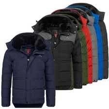 Höhenhorn Adamelo Herren Winter Jacke Quilted Steppjacke Gefüttert Winterjacke