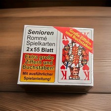 Senioren Romme Spielkarten