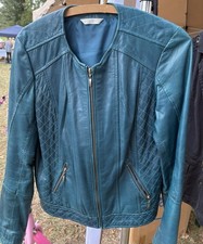 PROMOD Damen Jacke, Echt Leder Jacke Gr. 40