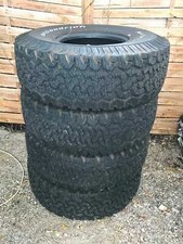 4x 35x12.50R15 BFGOODRICH ALL TERRAIN T/A BAJA CHAMPION WINTERREIFEN GEBRAUCHT !
