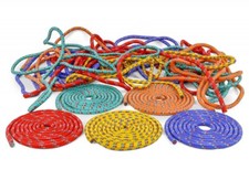 buntes farbiges Springseil 3m