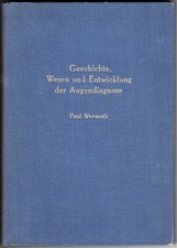Wermuth: Geschichte, Wesen und Entwicklung der Augendiagnose