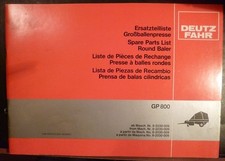 Deutz Fahr Ballenpresse GP 800