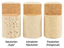 sterile Wein Korken Kork
