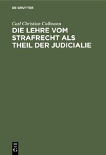 Die lehre vom - vom, strafrecht