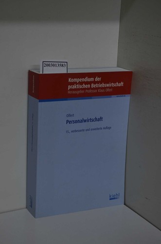 Personalwirtschaft kompendium - personalwirtschaft,