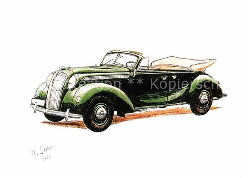 Autos opel admiral cabriolet - autos,