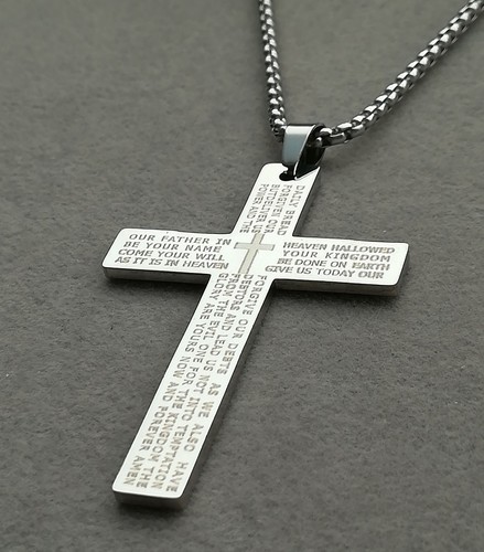 Kreuz anhänger vaterunser - anhänger,