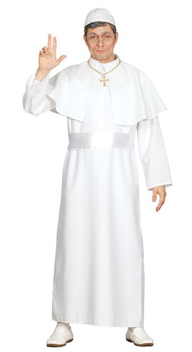 Papst kostüm 1 stk - kostüm,