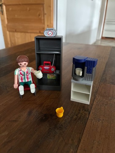 Playmobil mann auf bürostuhl - ,