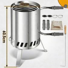 Poolheizung Holz Ofen