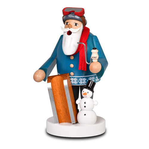 Kwo holzfigur räuchermann - -,