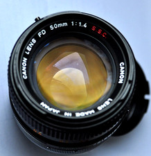Canon FD 50mm f/1.4 S.S.C. SSC