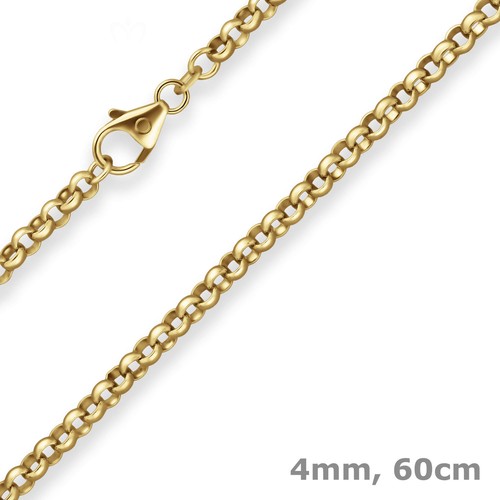 4mm erbskette goldkette - 4mm,