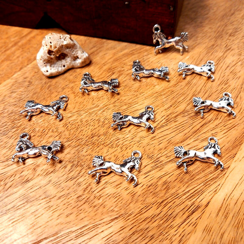 Pferd pferde 3d charms - 10,
