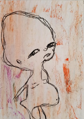 Art portrait painting modern - |,