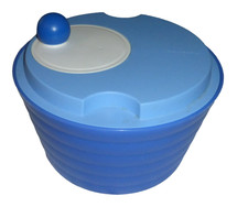 Tupperware Salatschleuder Kurbeldeckel 3Teile Karussell Salat-Schleuder Schüssel