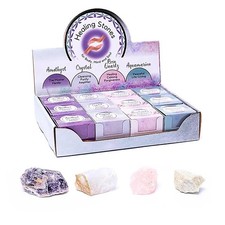 Heilsteine 12 Stück in Pop-up-Display-Box -- 69g
