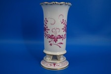 [11981] Meissen Vase Indische Malerei Purpur 1. Wahl