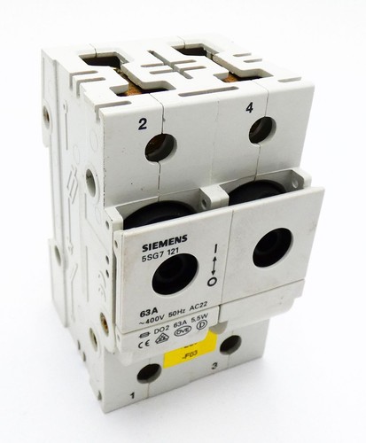 Siemens 5sg7 121 63a 5sg7121 - siemens,