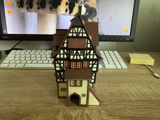 Faller 939 H0 1:87 Fachwerkhaus Blumen Eck recht guter Zustand