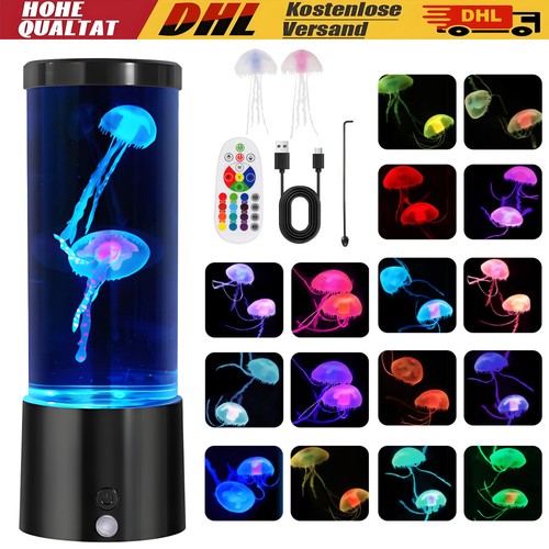 Led rgb quallen echte - rgb, lava