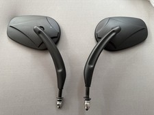 Harley Davidson Rückspiegel Matt schwarz für Street Glide Electra Glide uvm.