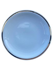 Kahla Suppenteller Blau Porzellan Elegant Goldrand 20cm